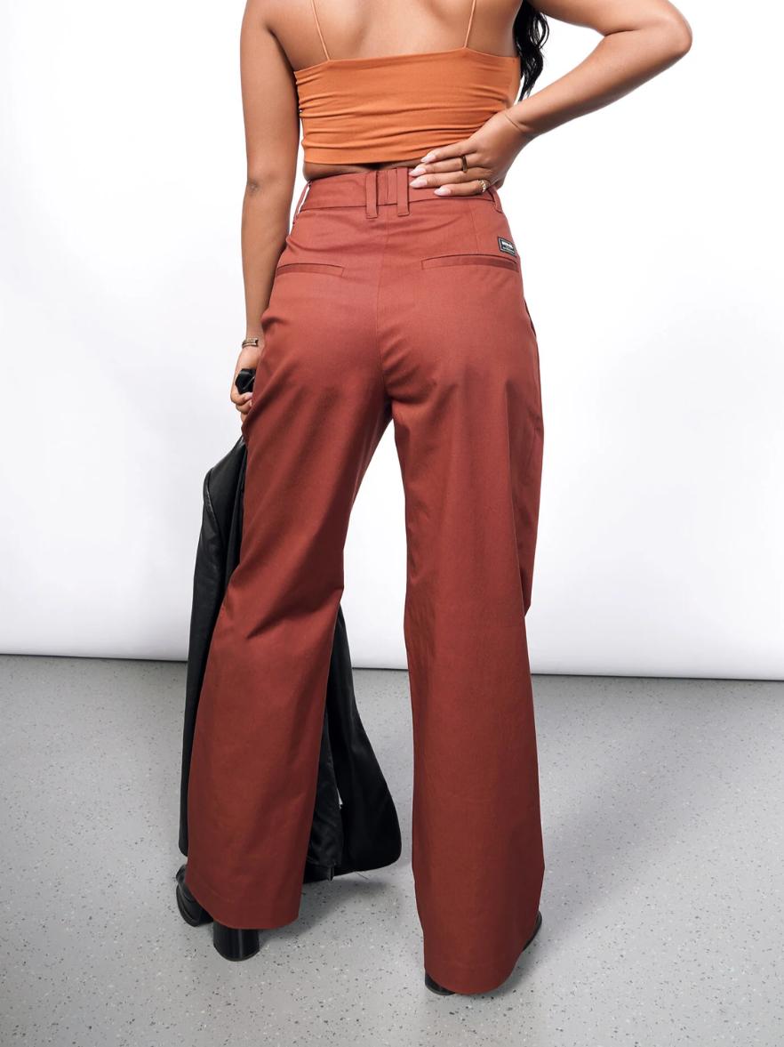 Wildfang - The Essential Wide Leg Trouser - Sz 6