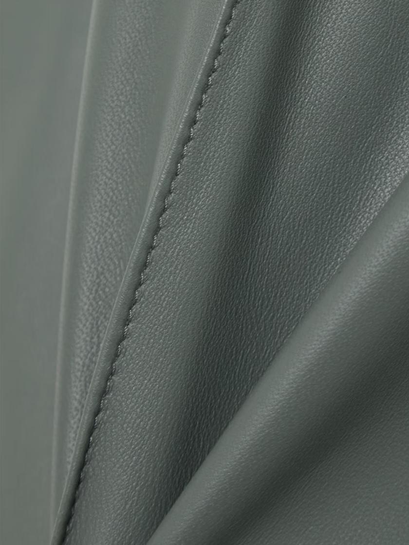 Vince - Paneled Leather Wide-leg Pants