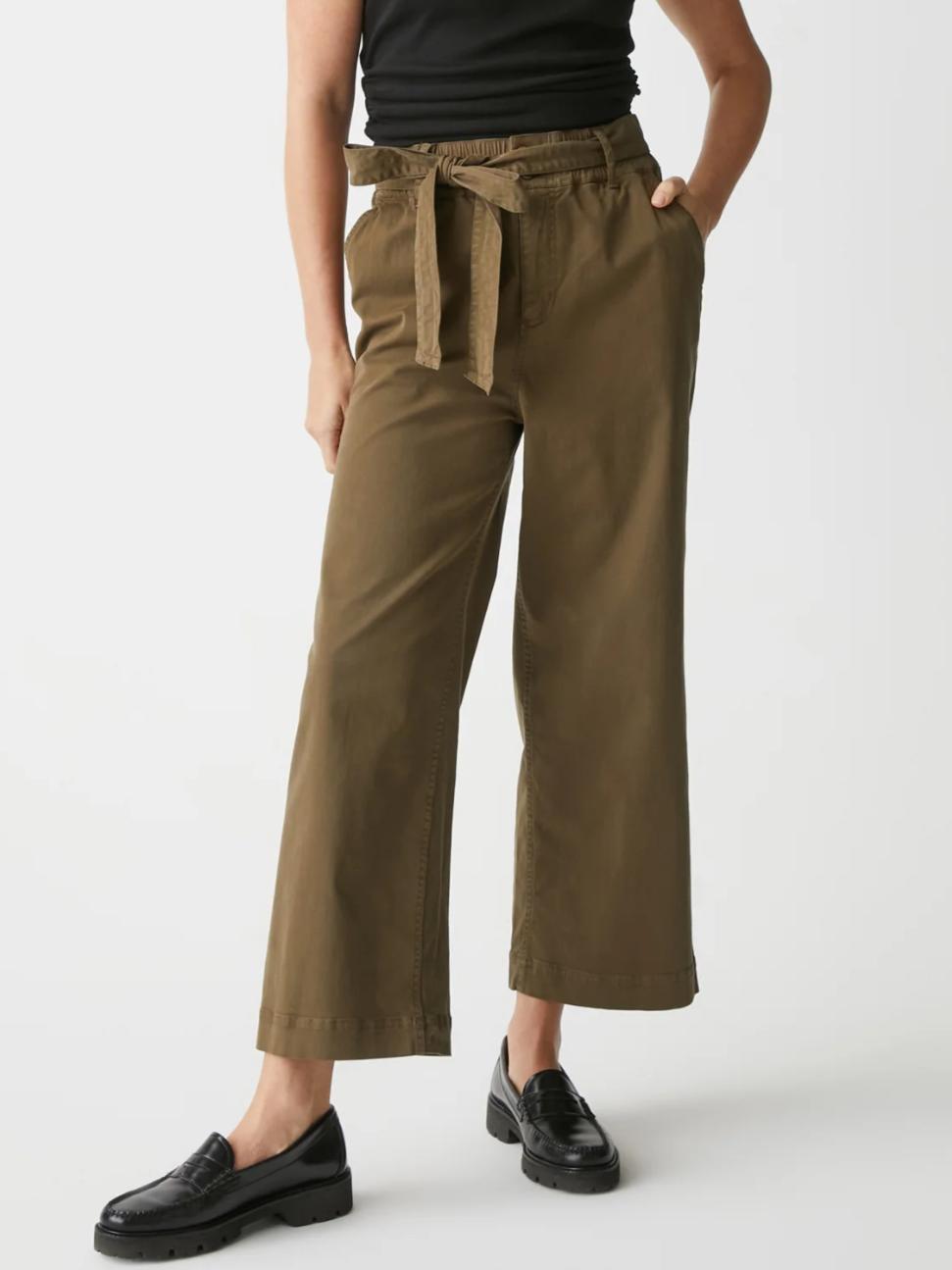 Michael Stars - Kenya Wide Leg High Rise Pant - Sz S