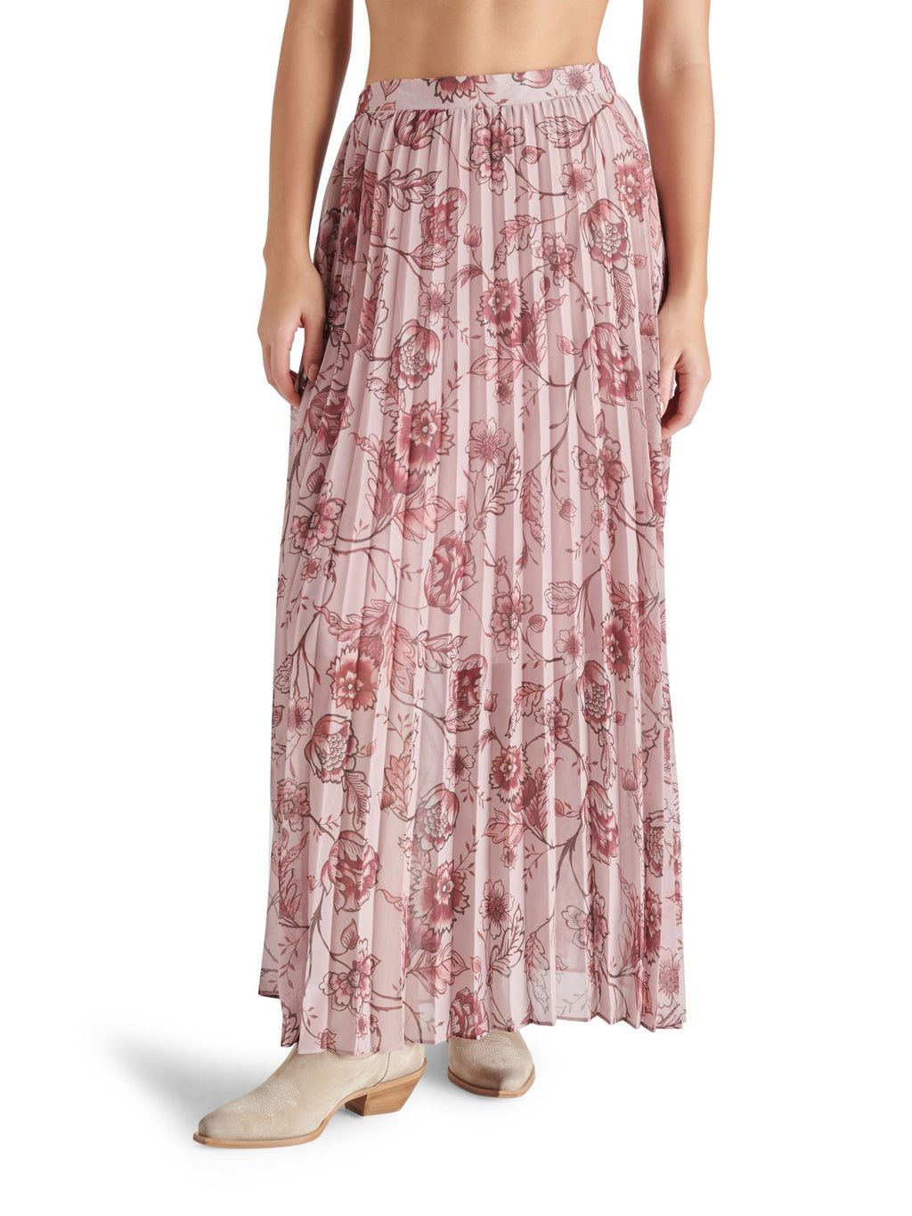 Steve Madden - Coppola Pleated Maxi Skirt - Sz M