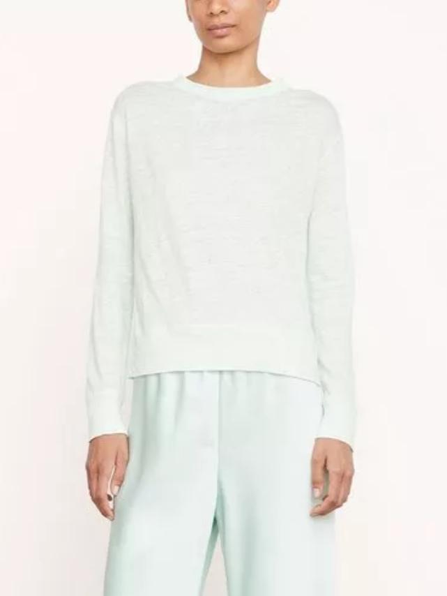 Vince - Long Sleeve Linen T-Shirt - Sz XL