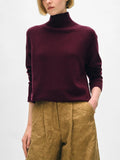 White & Warren - Cashmere Long Sleeve Turtleneck Sweater - Sz L