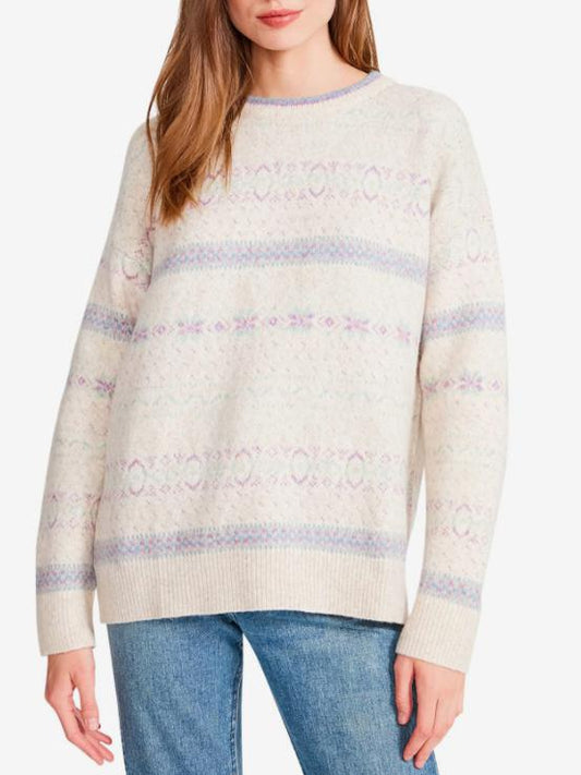 BB Dakota - Long Sleeve I'm Baby Patterned Sweater - Sz XS