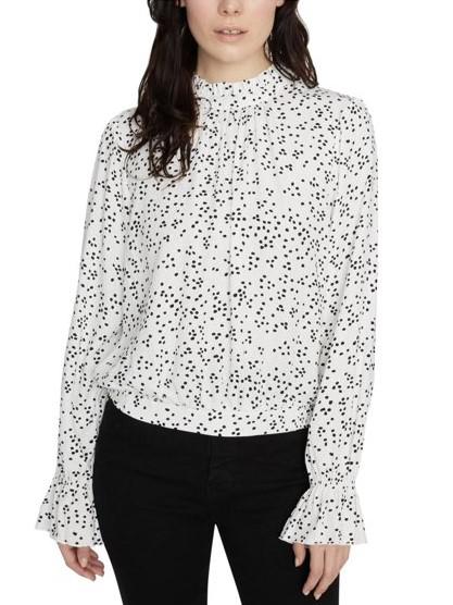 Sanctuary - Solstice Mock Neck Blouse - Sz S