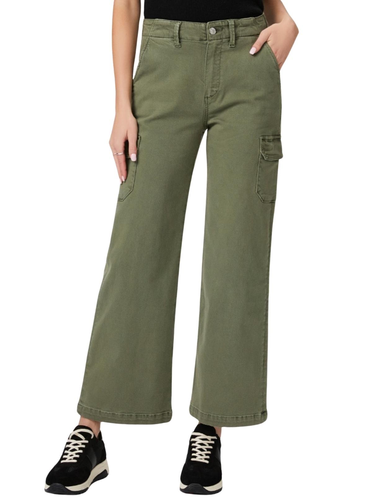 Paige - Carly Wide Leg High-Rise Cargo Pants - Sz 31