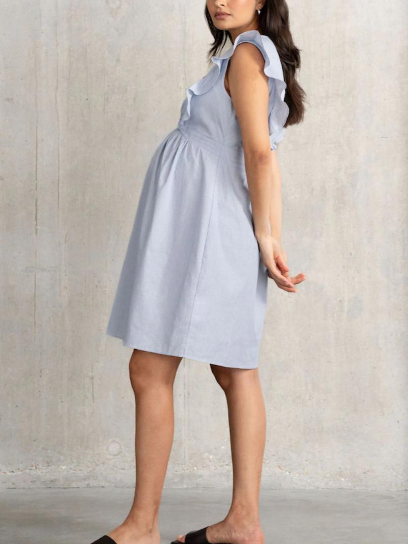 Seraphine - Tilly Maternity Frill Dress