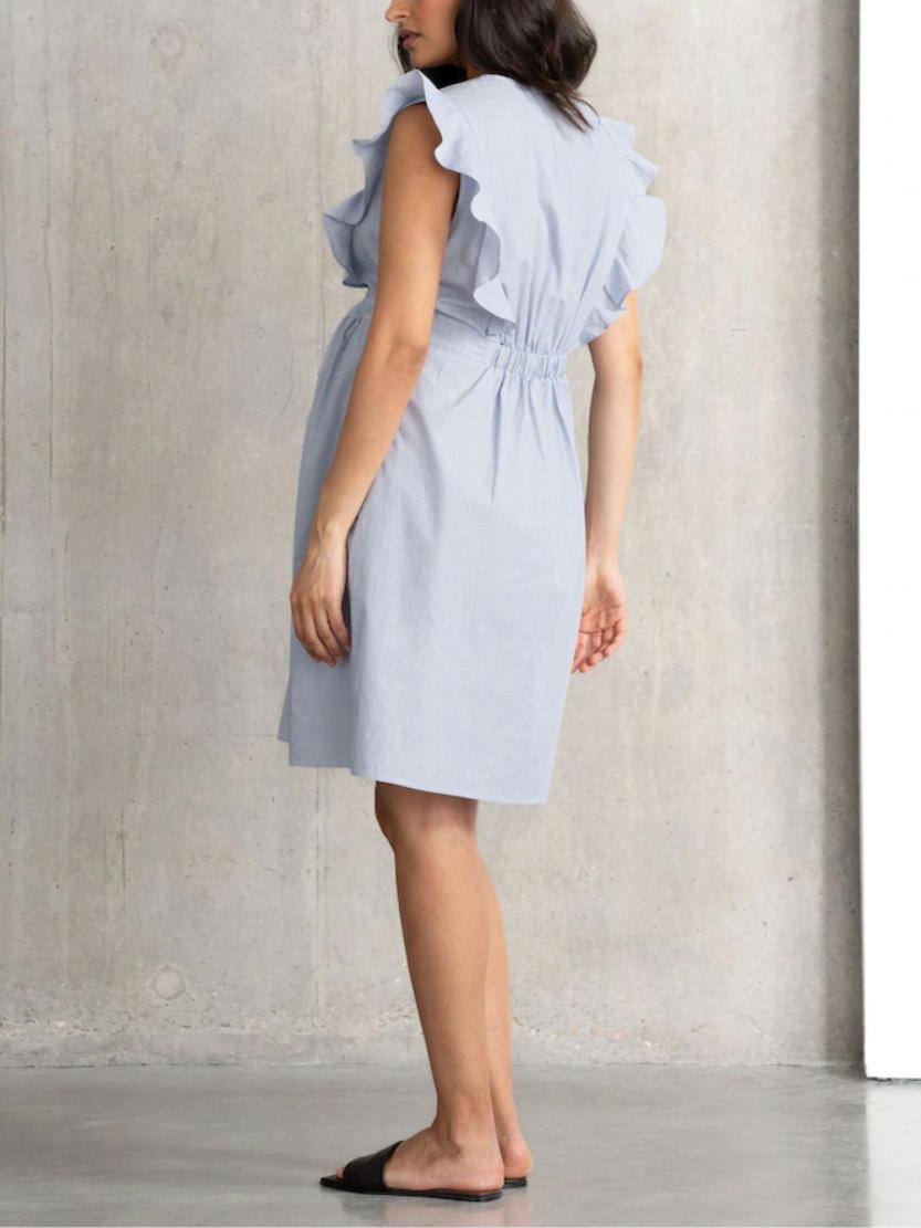 Seraphine - Tilly Maternity Frill Dress