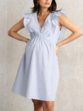 Seraphine - Tilly Maternity Frill Dress