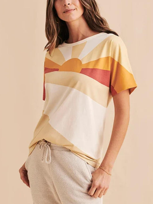 Faherty - Soleil Short Sleeve Graphic Tee - Sz S