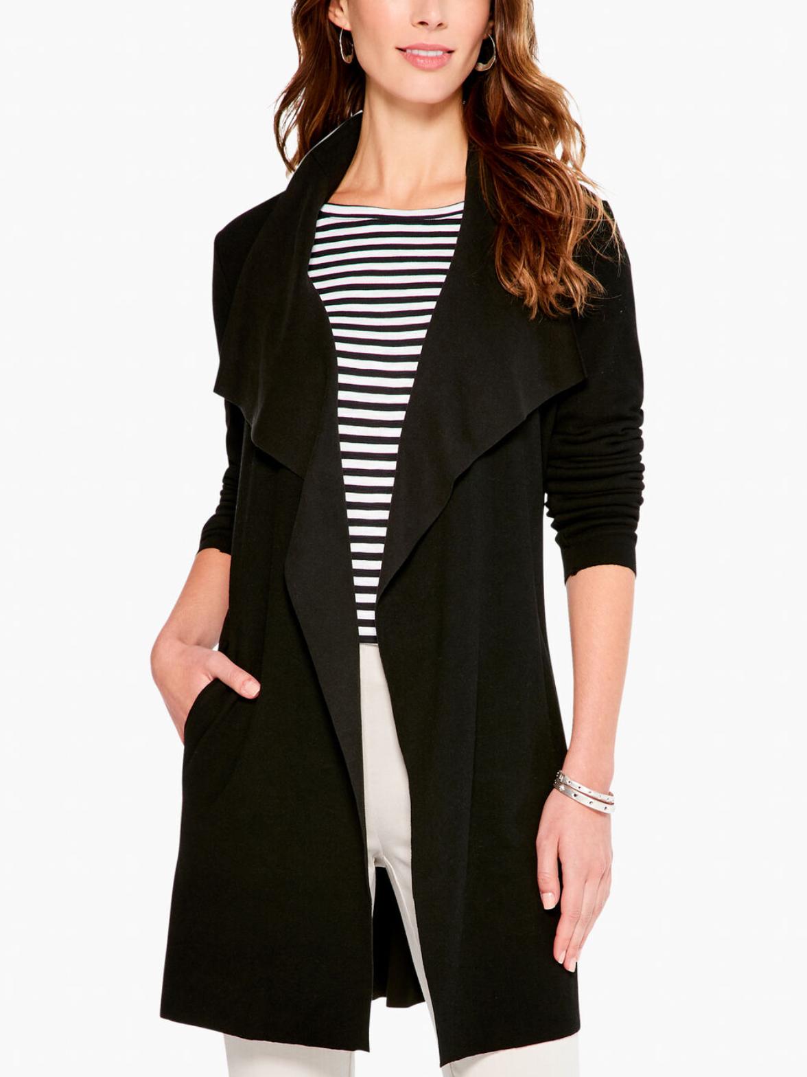 NIC+ZOE - Lounge Around Double-Sided Jacket - Sz XL