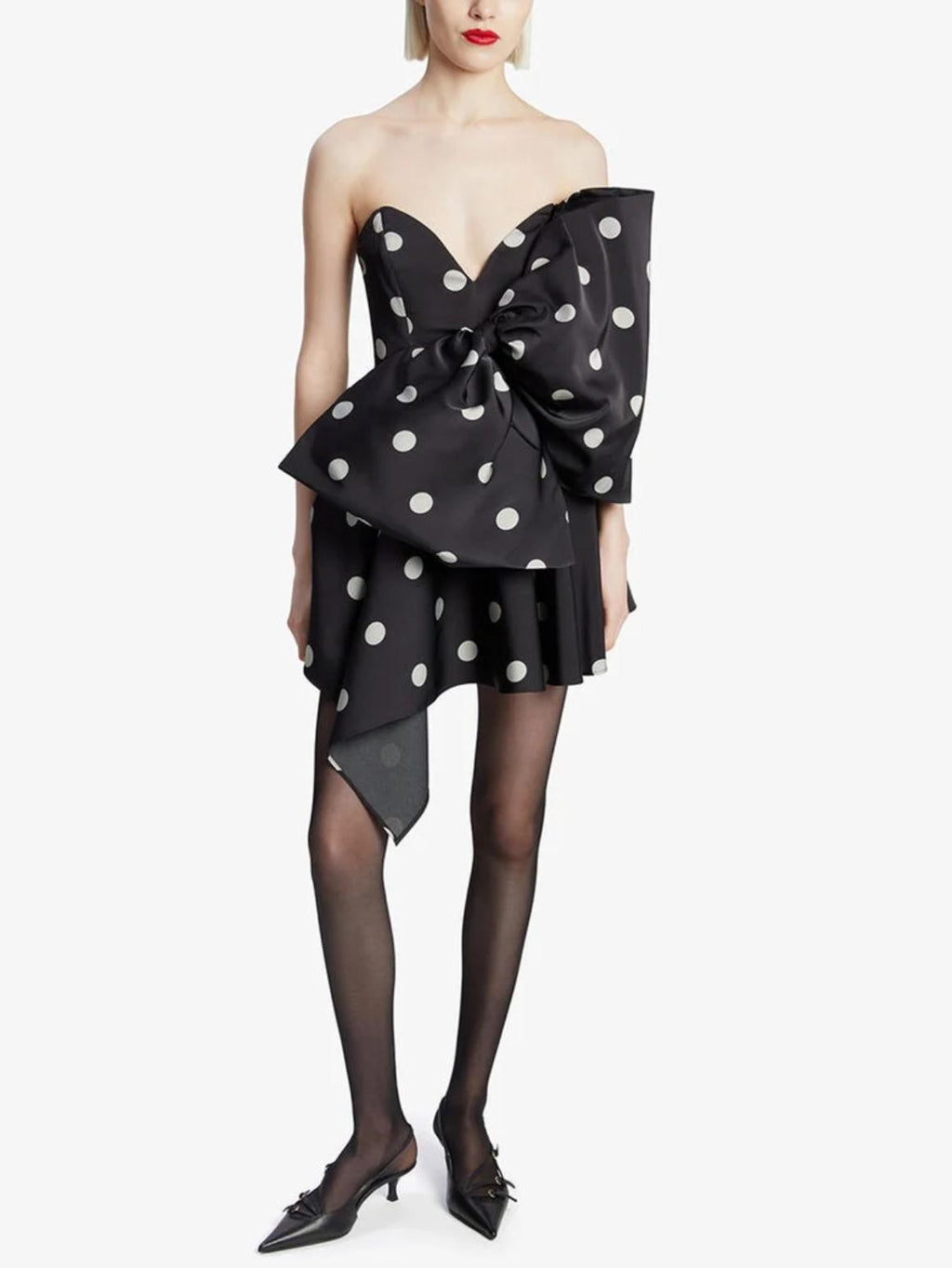 Bardot - Brydie Bow Strapless Mini Dress - Sz 6