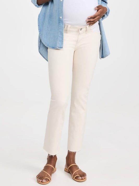 DL1961 - Patti Straight Leg High-Rise Maternity Jeans - Sz 31M