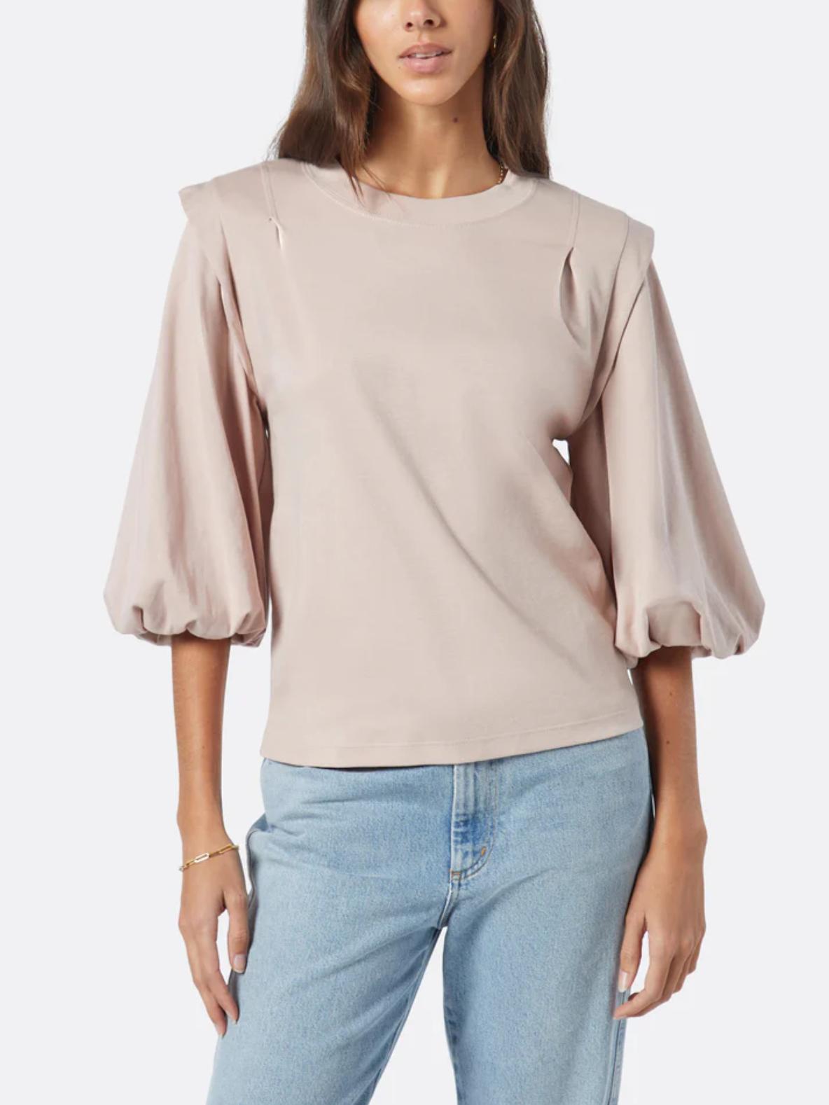 Joie - Balloon Sleeve Jesper Cotton Top - Sz M