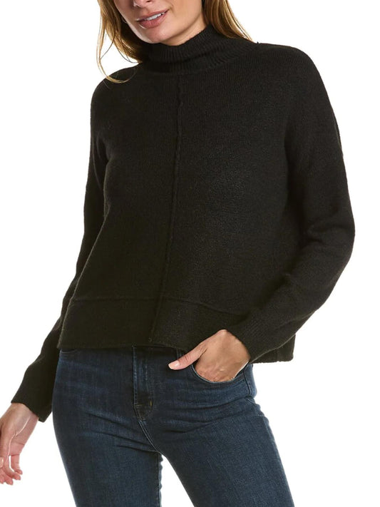 Max Studio - Mock Neck Long Sleeve Sweater - Sz M