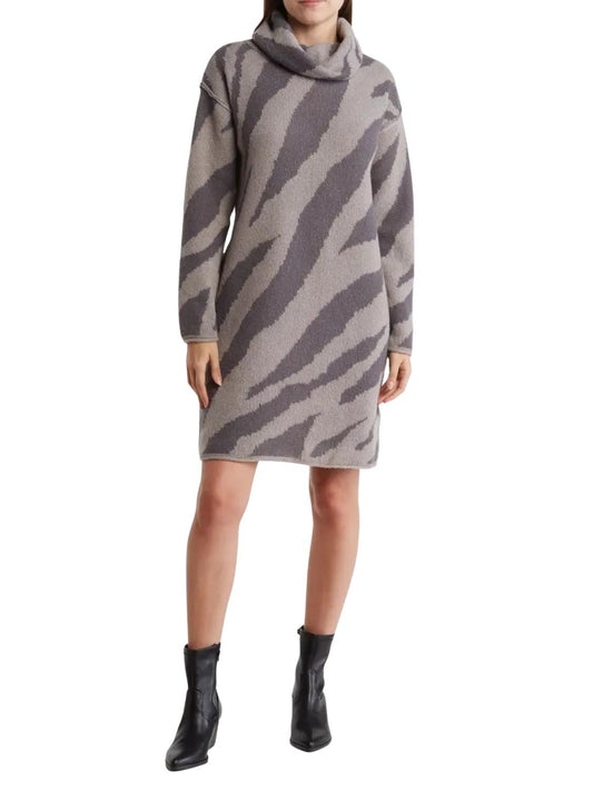 STITCHDROP - Sitka Turtleneck Long Sleeve Sweater Dress - Sz S