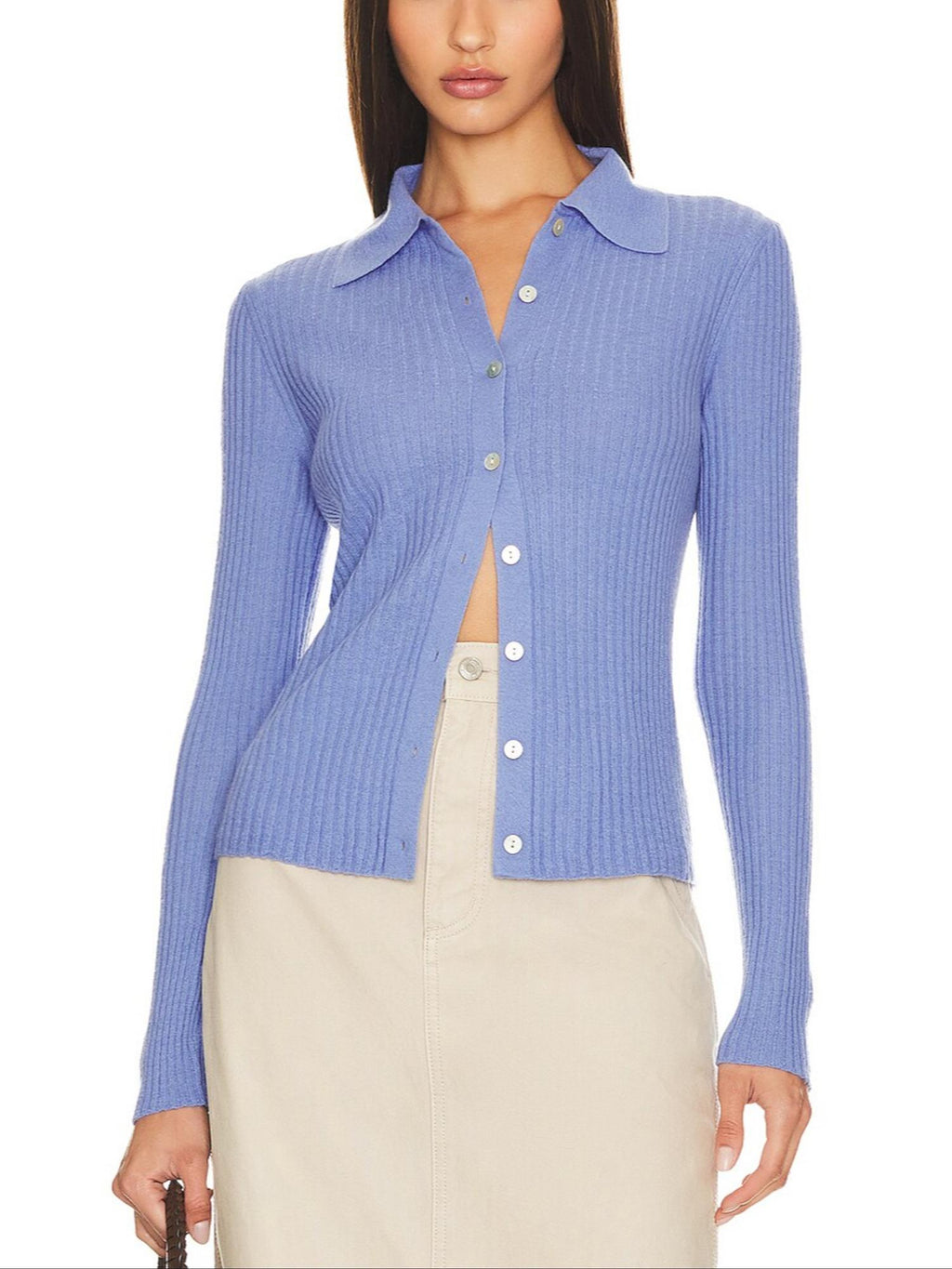 Vince - Ribbed Soft Knit Cardigan - Sz S