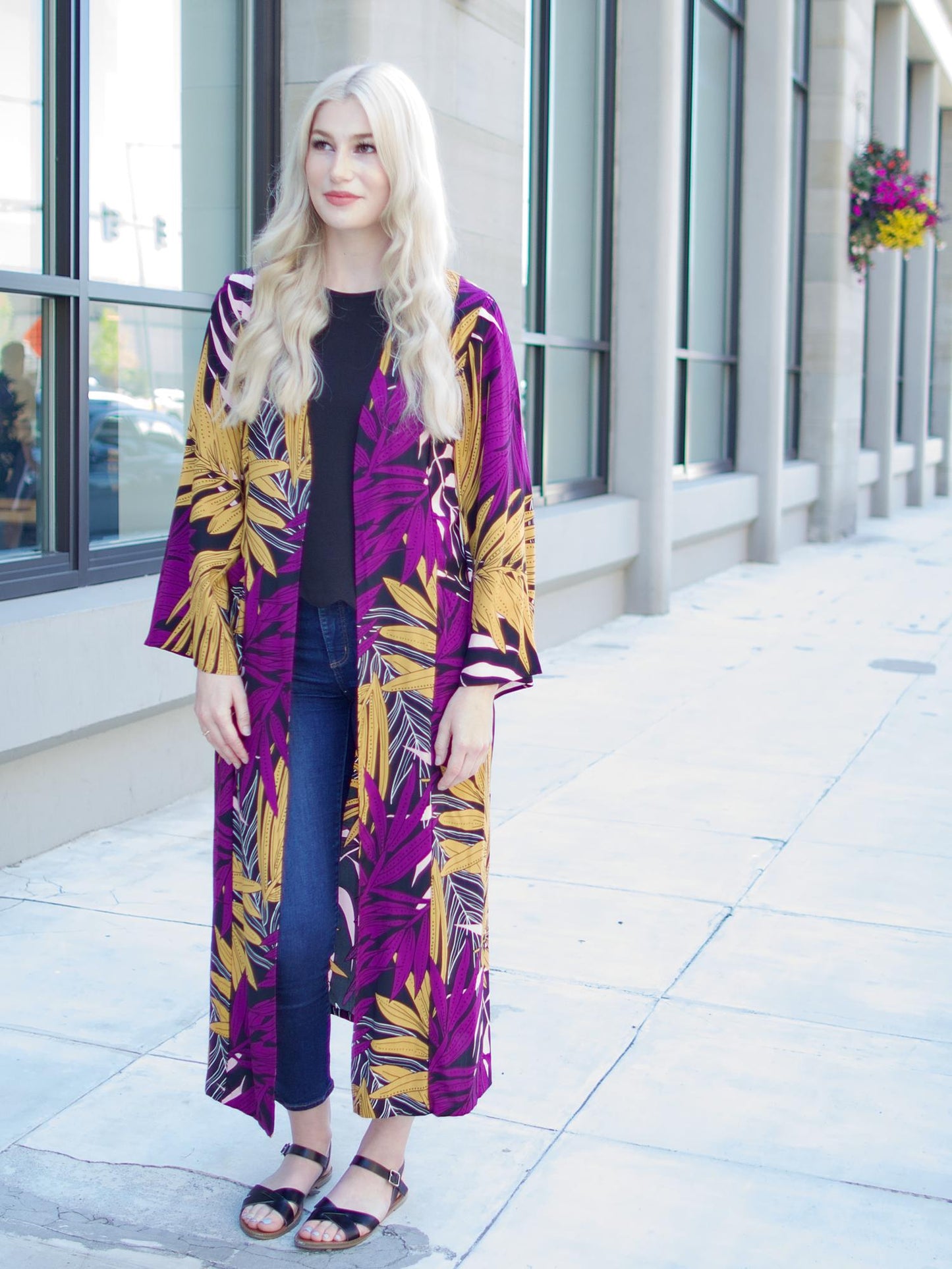 Zeraffa - Kimono Inspired Topper - Sz M/L