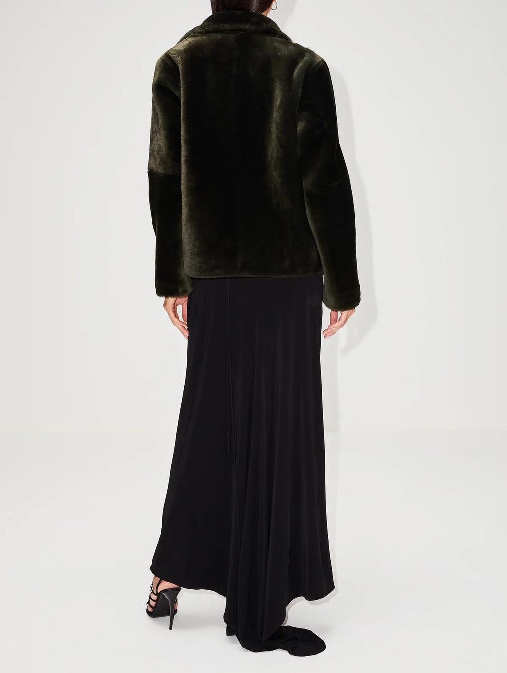 Susan Bender New York - Fur Out Shearling Jacket - Sz 0
