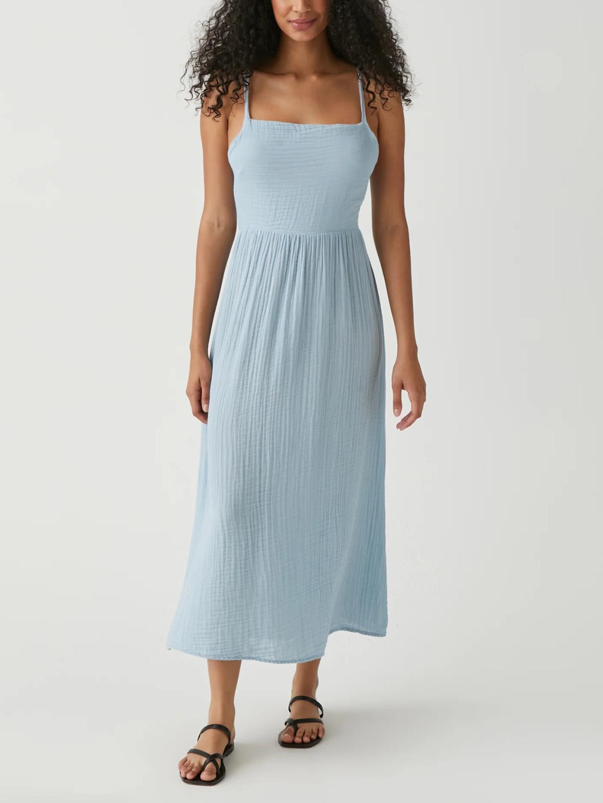 Michael Stars - Allora Gauze Open Back Dress - Sz S