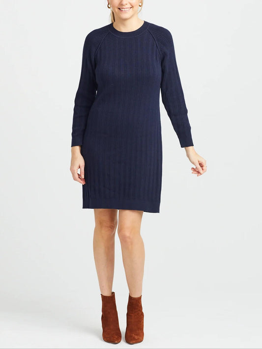 Brass - Ribbed Sweater Dress - Sz M