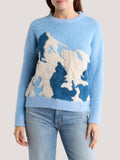 FRNCH - Mountain Long Sleeve Crew Neck Sweater - Sz M