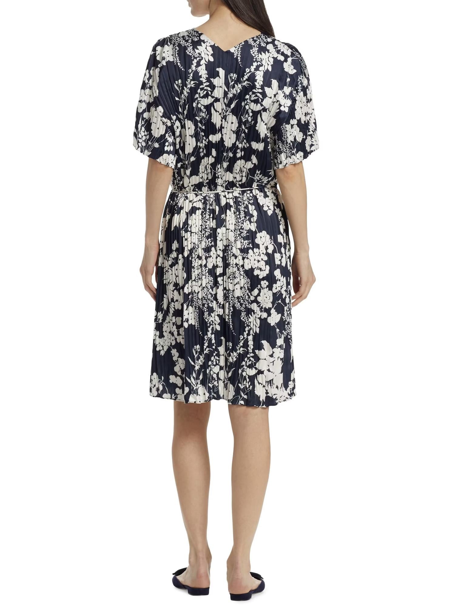 Vince - Relaxed Fit Floral Satin Dress - Sz XS
