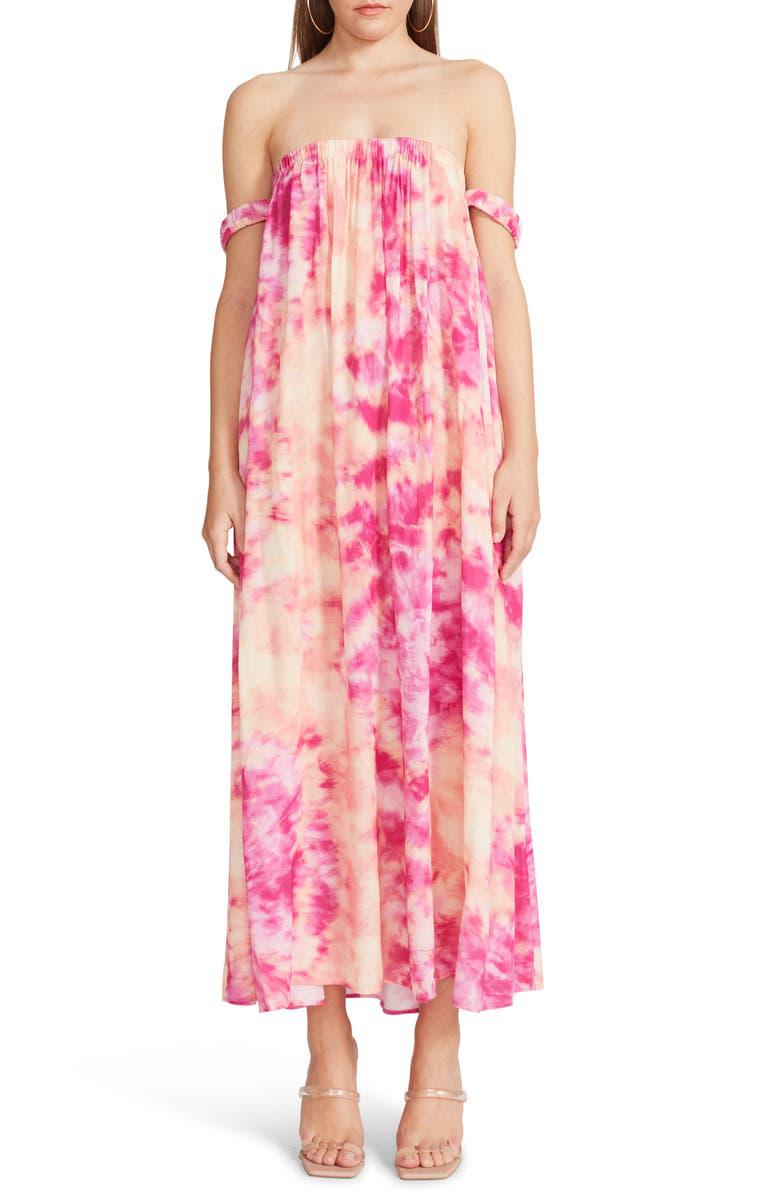 BB Dakota - Off the Shoulder Loved Up Maxi Dress - Sz M