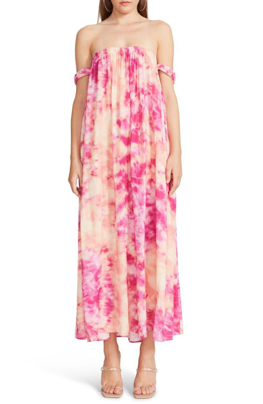 BB Dakota - Off the Shoulder Loved Up Maxi Dress - Sz M