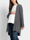 Seraphine - Arleen Knit Maternity Cardigan - Gray