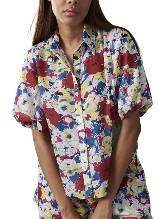 Who What Wear - Collared Shirt Puff Sleeve Botton-Down - Sz 1X