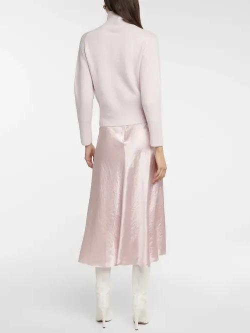 Vince - Wool Cashmere Blend Turtleneck Sweater - Sz M
