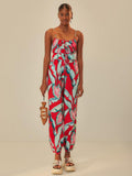 FARM Rio - Summer Foliage Cotton Jumpsuit - Sz L