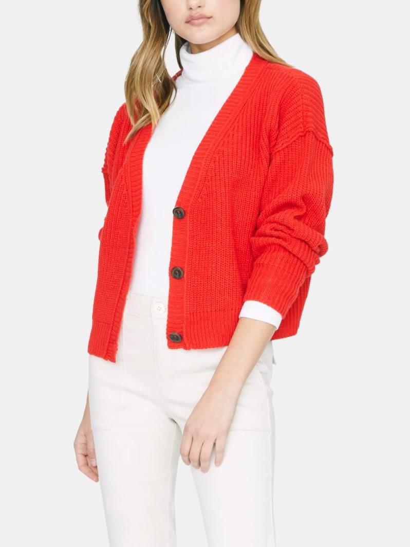 Sanctuary - Long Sleeve Cardigan Sweater - Sz M