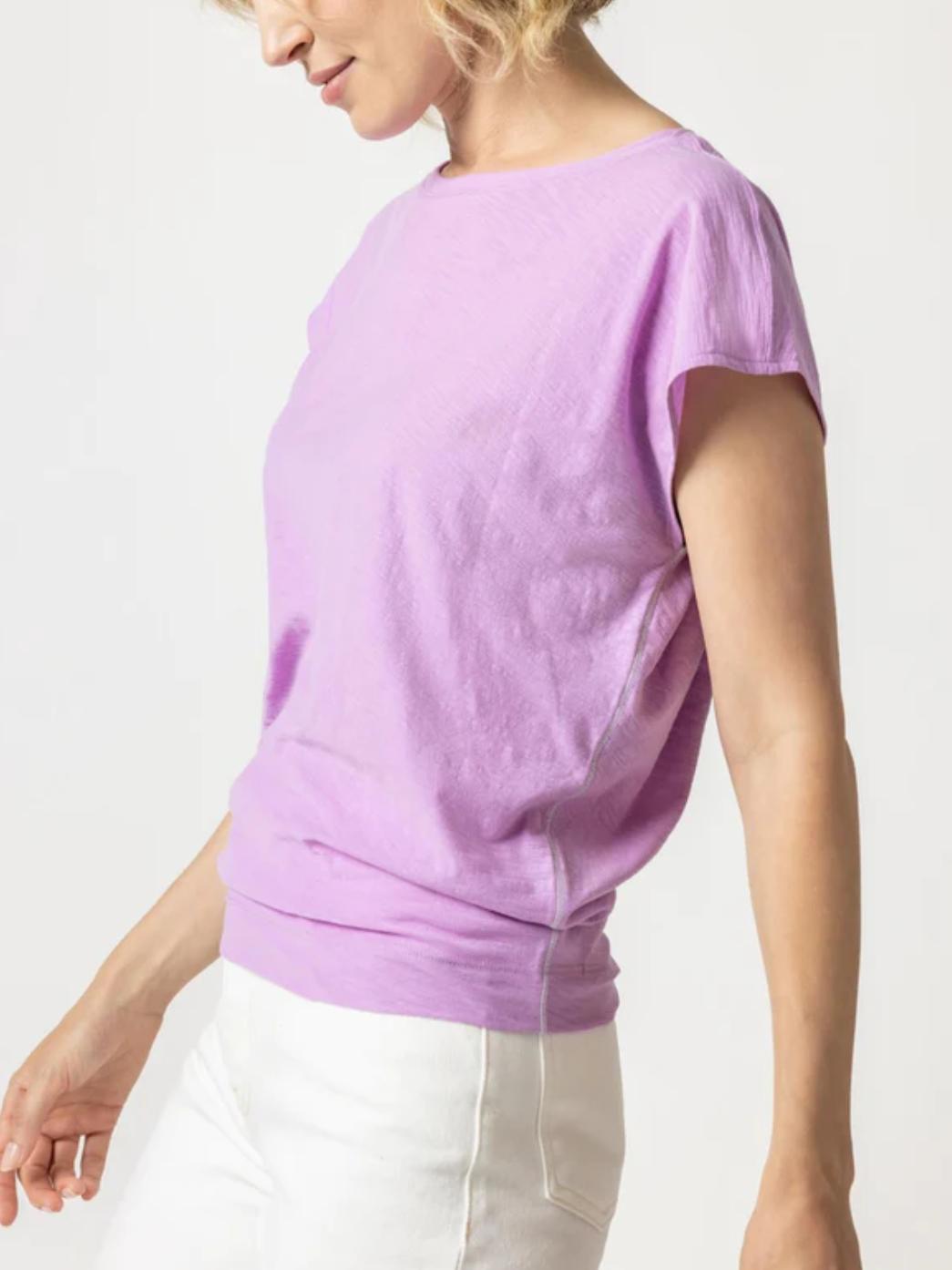 Lilla P - Short Sleeve Wedge Tee - Sz M