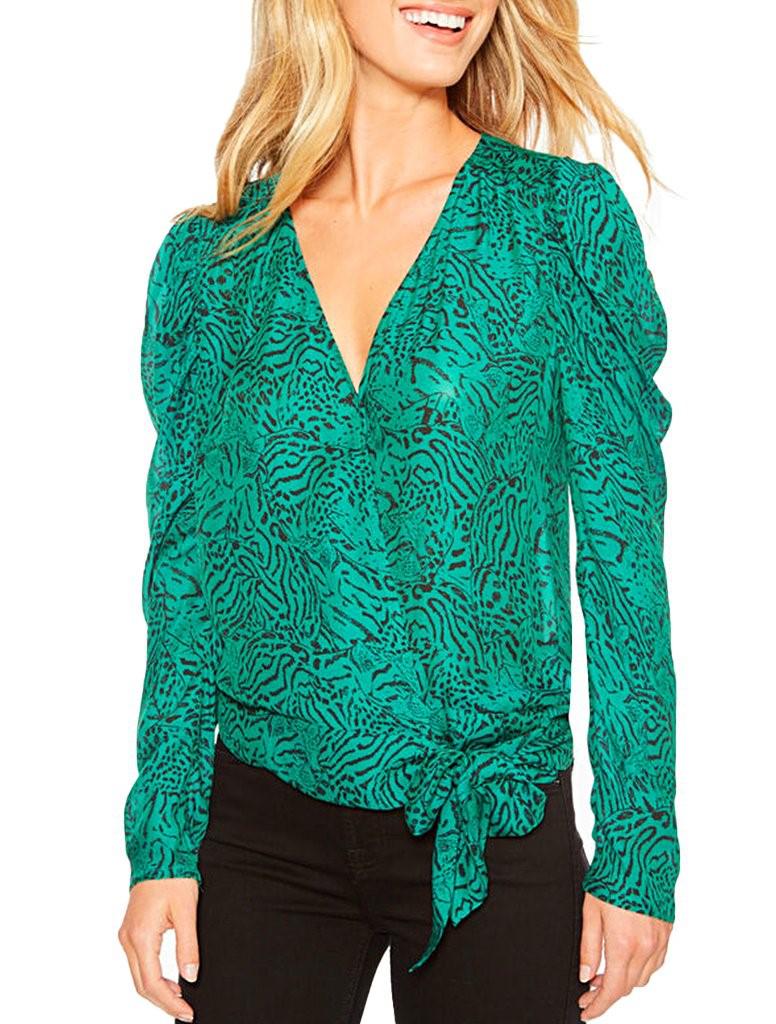 Parker - Arya Wrap Blouse - Sz S