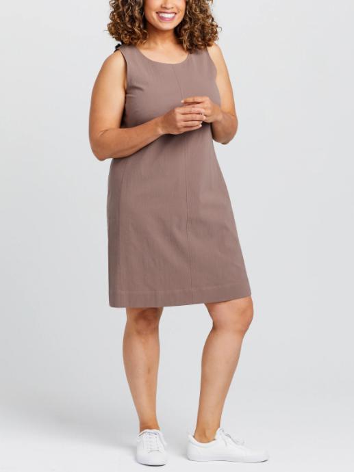 Brass - Sleeveless Pop Shift Dress - Sz M