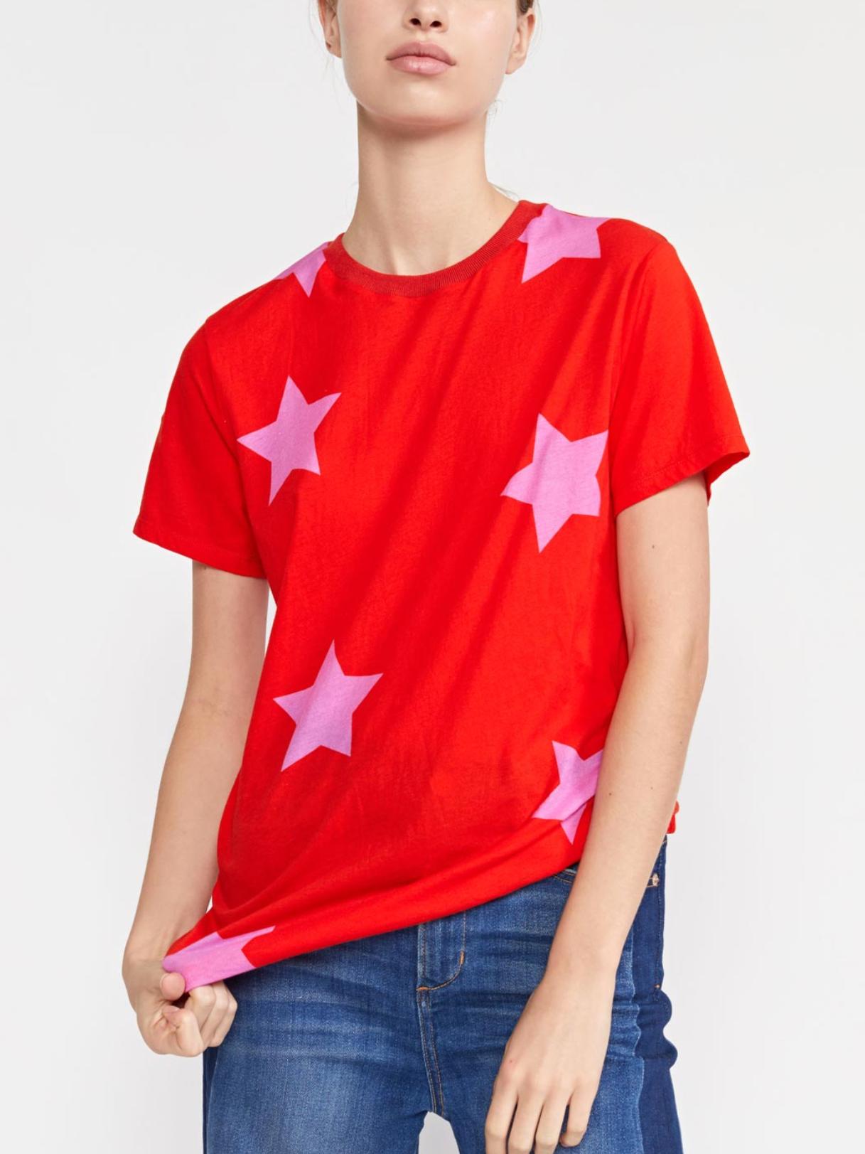 Cynthia Rowley - Crew Neck Cotton Tee - Sz M/L