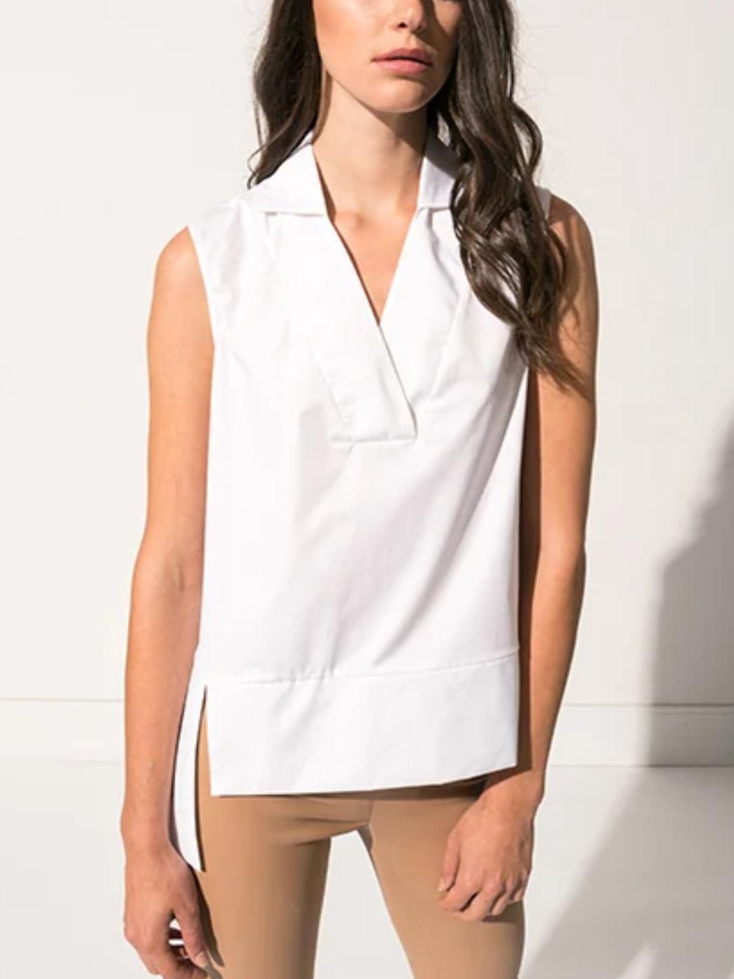 LAMARQUE - Keana Split Neck Tunic - Sz XS