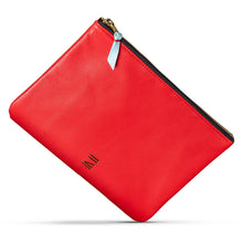 Load image into Gallery viewer, Certain Standard Leather Pouch - Red/Blush
