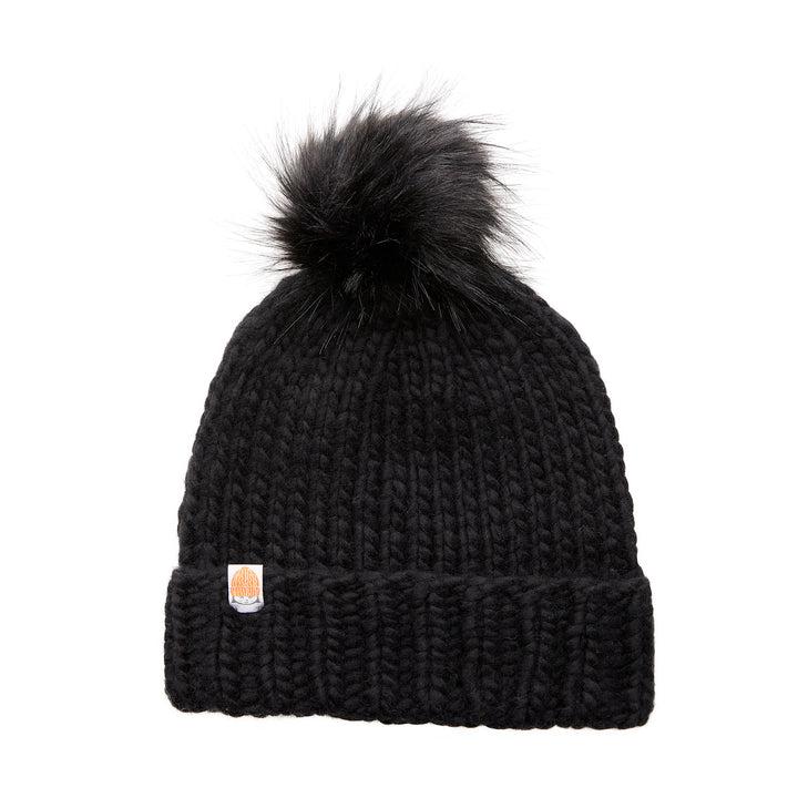 SH*T THAT I KNIT - The Rutherford Beanie - Black