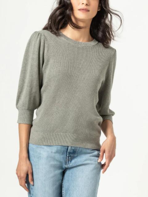 Lilla P - Puff Sleeve Pullover Sweater - Sz M