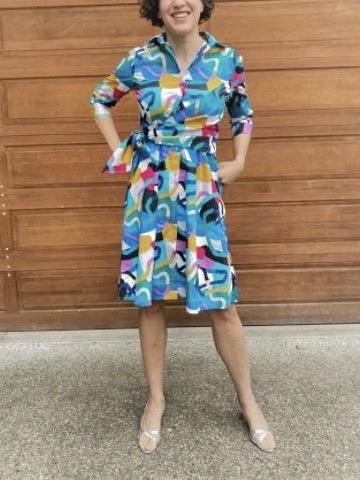 Prima Dona - The Alice Adventure Twist Shirtdress - Sz 6