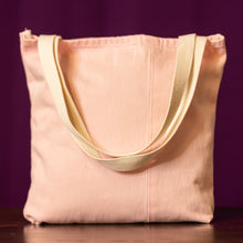 Load image into Gallery viewer, Armoire X Bauerryanco Denim Tote Bag - Pink
