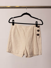 Load image into Gallery viewer, Boden Upcycled High Rise Linen Shorts (sz. 6)
