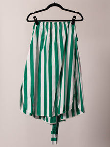 Edition10 Upcycled Tie-Front Midi Skirt (sz. M)