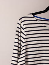 Load image into Gallery viewer, Boden Upcycled Striped Breton Top (sz. 16)
