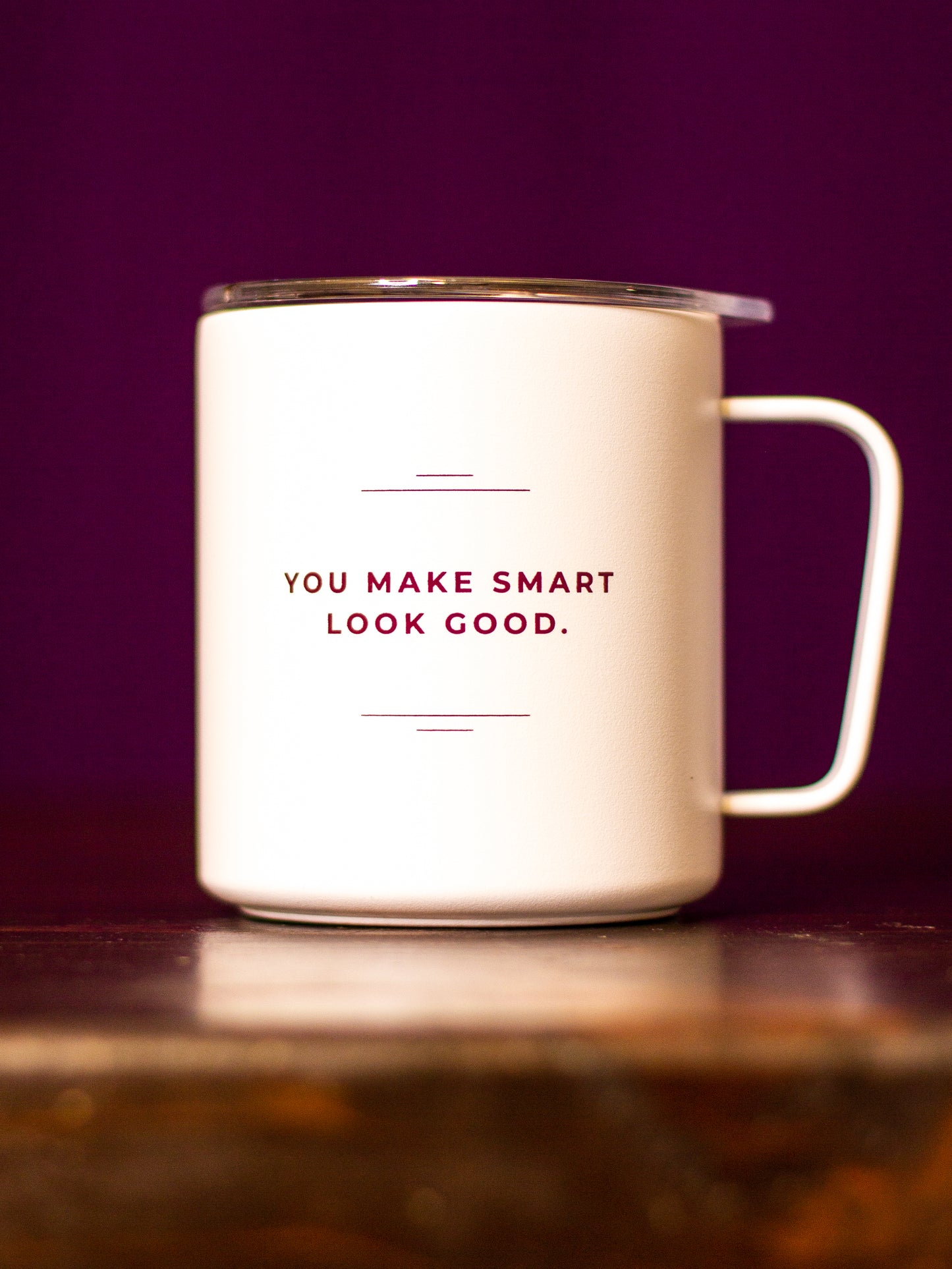 Armoire x Miir "You Make Smart Look Good" Mug