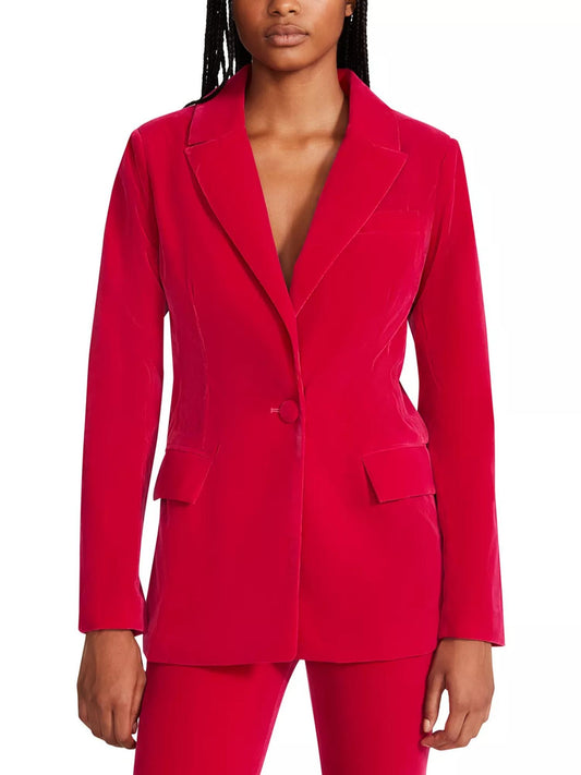 Steve Madden - Harlow Single Button Velvet Blazer - Sz M