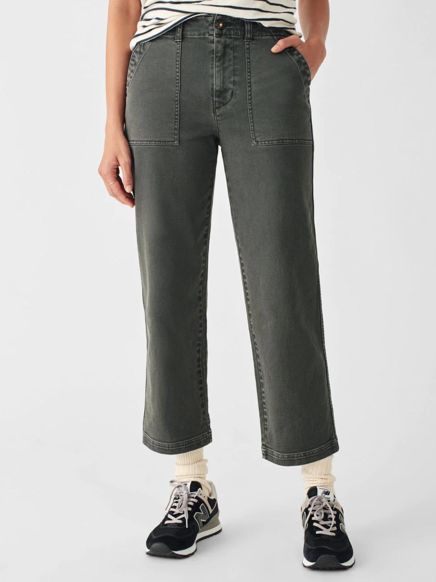 Faherty - Utility High-Rise Pants - Sz 26