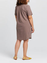 Load image into Gallery viewer, Brass Shirt Dress - Sz XL
